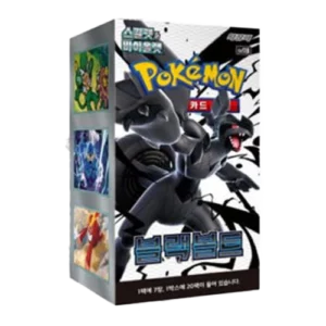 [Précommande : Expédition vers le 7 Août] Pokémon Display SV11B Black Bolt - Coréen